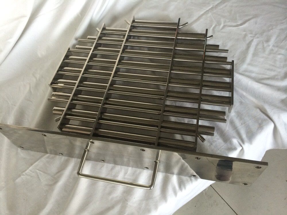 Round hopper grate magnet with drawer handle