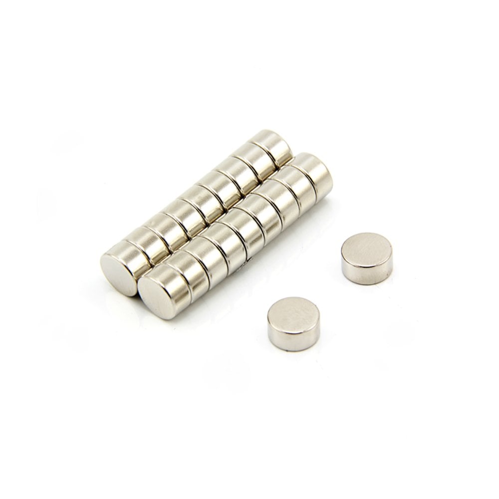 Samarium cobalt disc magnets stacked